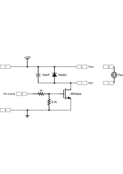 Soğutma Fanı Mosfet Sürücüsü THN22202 modelleri