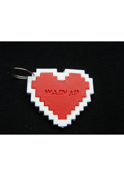 Pixel Heart Anahtar Zinciri THN684047