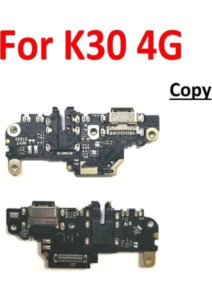 Ana Kurulu Anakart Flex Kablo Değiştirme Xiaomi Redmi Için K30 4g 5g Poco X2 Mikro USB Şarj Kurulu Mikrofon ile (Yurt Dışından)