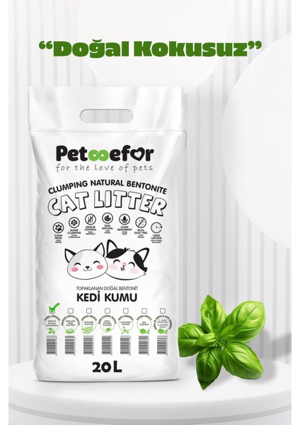 20 Lt Natural Kedi Kumu