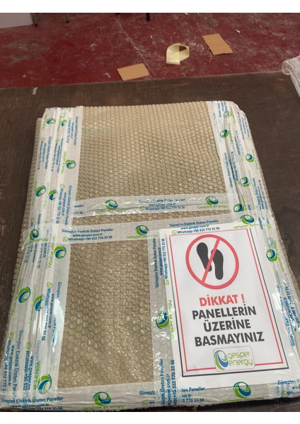 60 Watt Monokristal Güneş Paneli