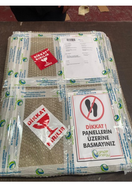 60 Watt Monokristal Güneş Paneli