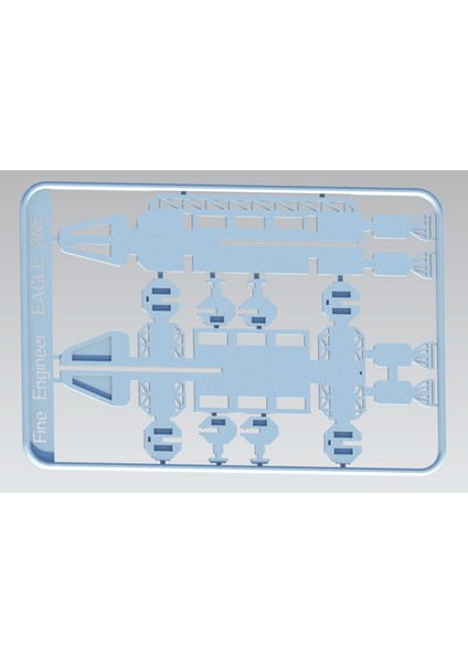 Eagle Moonbase Alpha Space 1999 Kit Kartı THN4710729