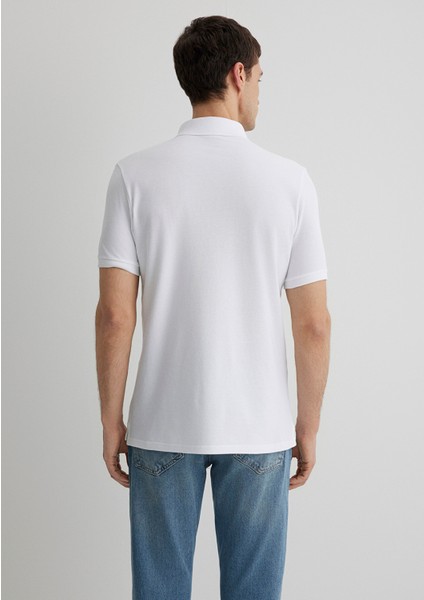 Erkek Beyaz Polo Tişört 063247-27879