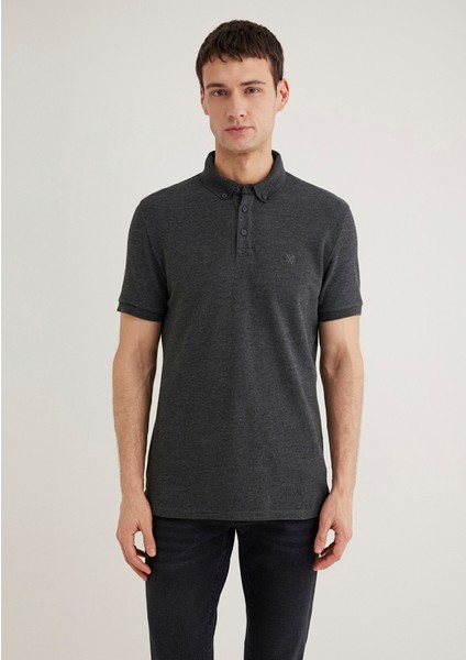 Antrasit Polo Tişört 063247-28392 modelleri