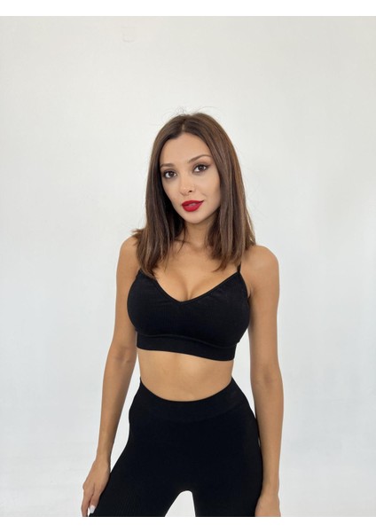 15538 Astarlı Bra-Siyah