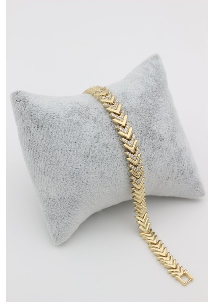 Stil Incisi/xupıng Jewelry Rihanna Zirkon Taşlı Model Bileklik