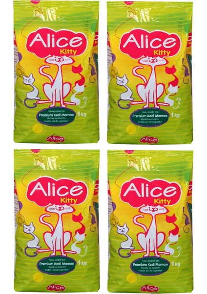 Kitty Yavru Hamile ve Emziren Kedi Maması 1 kg x 4 Adet