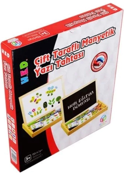 Çocuklar Için Masaüstü Çift Taraflı Yazı Tahtası | Manyetik & Tebeşirli | Eğlenceli Eğitim ve Yaratıcılık