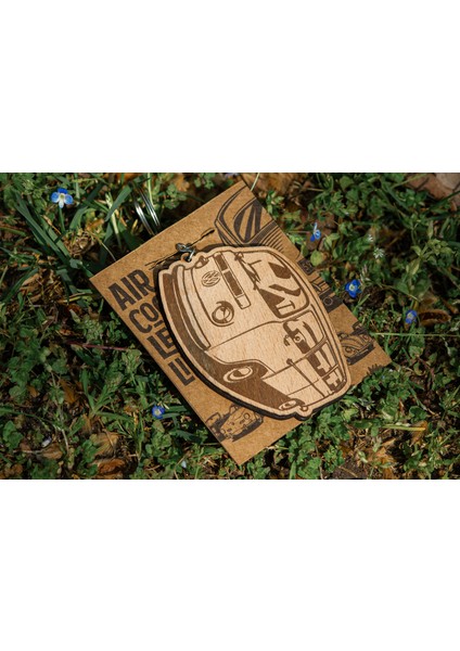 Wood&craft -Nostaljinin Anahtarı: Volkswagen T2 Ahşap Anahtarlık