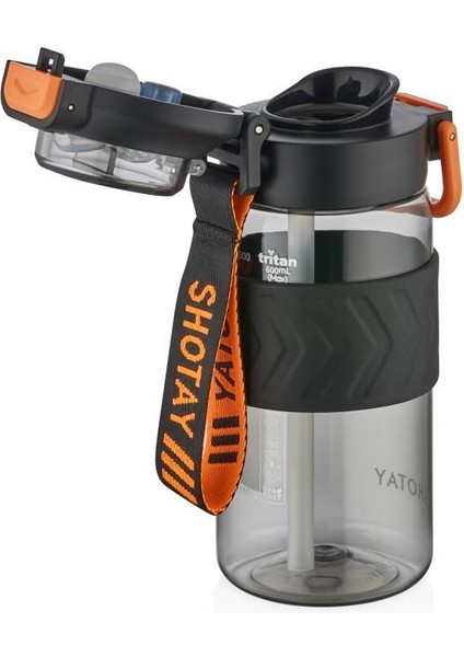 Direction Su Matarası Tritan Siyah 600ml
