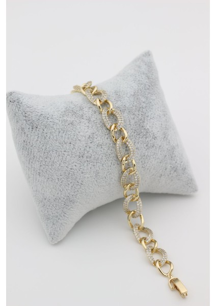 Stil Incisi/xupıng Jewelry Halka Taşlı Model Bileklik