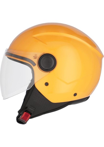 Jet Brezza Kask Sarı
