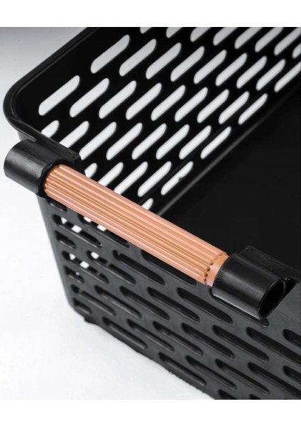 2 Li Siyah Çok Amaçlı Düzenleyici Mutfak, Banyo, Dolap Içi ve Ofis Kullanımı Için Pratik Organizer modelleri