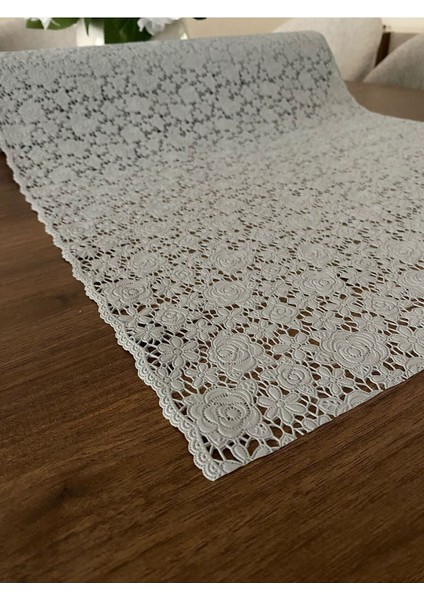 Dantel Pvc Buz Dolabı Ayakkabılık Raf Dolap Çekmece Örtü / Eni : 50 cm x 5 mt Renk Gri GÜL05 fiyatları