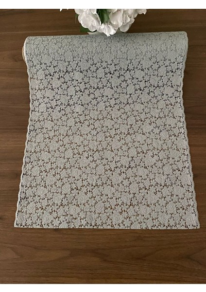 Dantel Pvc Buz Dolabı Ayakkabılık Raf Dolap Çekmece Örtü / Eni : 50 cm x 5 mt Renk Gri GÜL05 fırsatları