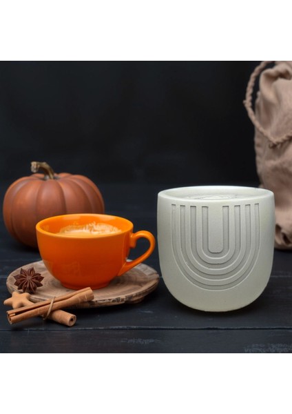 Vanilya Kokulu Mum, Soya Wax, Doğal Dekoratif Mum fiyatları