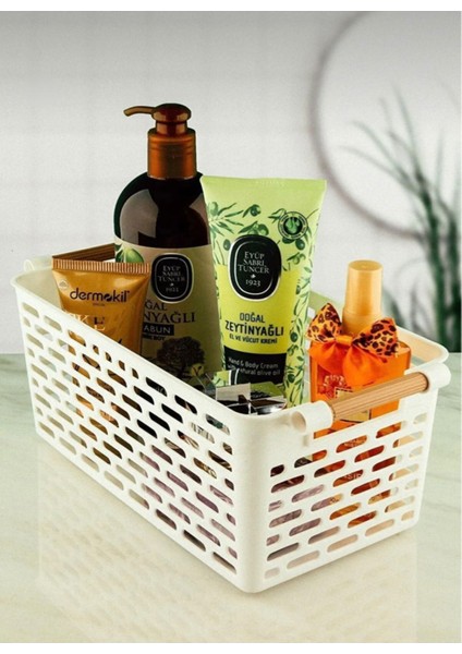 6 Adet Çok Amaçlı Organizer Sepet Kaşıklık, Mutfak, Dolap Içi ve Banyo Düzenleyici fırsatları