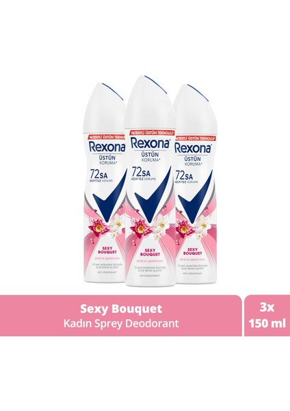 Kadın Sprey Deodorant 150 ml x 3