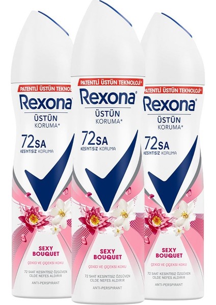 Kadın Sprey Deodorant 150 ml x 3