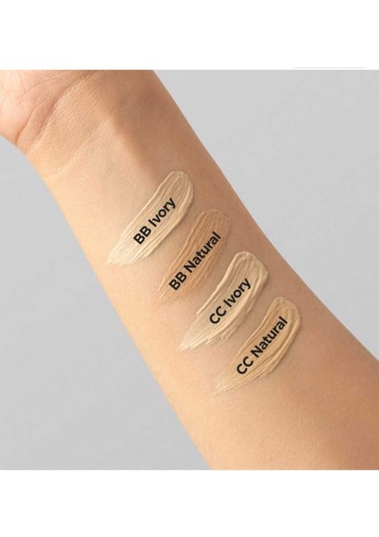 cc Krem SPF50 Pa+++ Ivory Paraben Içermez 30 ml Pinkrain fırsatları