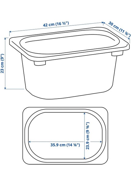 Kaliteli 3 Adet Plastik Oyuncak Saklama Kutusu 42 x 30 x 23 cm Ikea 3'lü Set Düzenleme Kutusu Bordo Kut modelleri