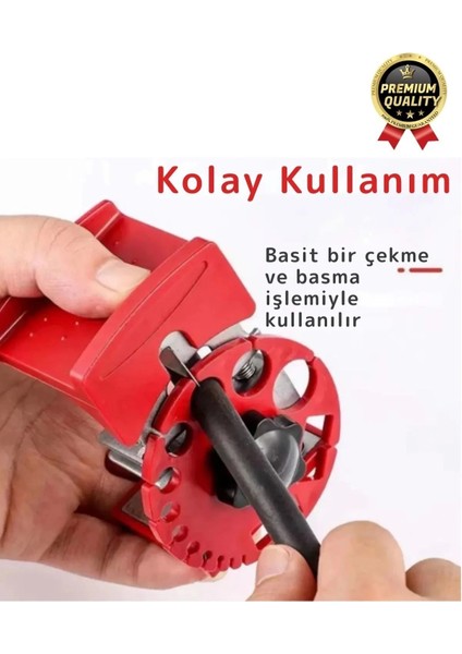 Çok Fonksiyonlu Seri Hızlı El Sıyırıcı Kompakt Ayarlanabilir Pratik Cep Formatında Kablo Tel Soyucu