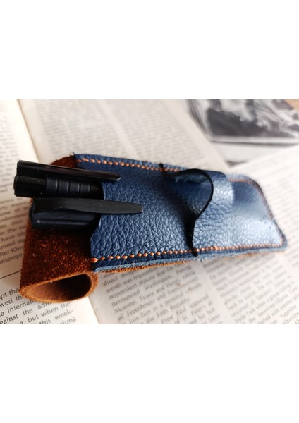 Crazy Hors Hakiki Deri El Emeği Özel Kalemleriniz Için Kalemlik Kalem Kutu 27 cm 6 cm DA31 fiyatları