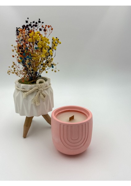 Japon Kiraz Çiçeği Kokulu Mum Soya Wax Doğal Dekoratif Mum