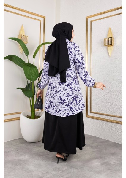 Etekli Ikili Takım - Mavi / T0106 indirimleri