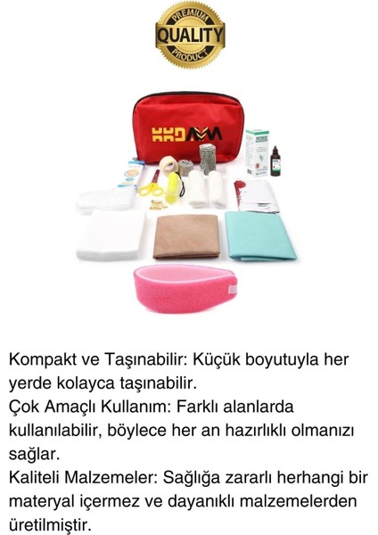 Iş Yeri Okul Ev Araç Motosiklet Ilk Yardım Seti Çantalı Acil Müdahale Kiti Ecza Dolabı Medikal modelleri