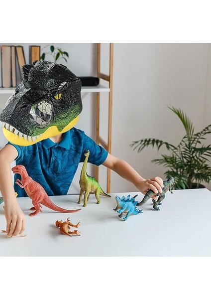 Işıklı ve Sesli T-Rex Maskesi: Dinozor Dünyası Şimdi Çok Daha Gerçekçi!