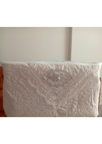 2'li Mikro Kumaş Kazak Hurcu Cappuccıno Renk