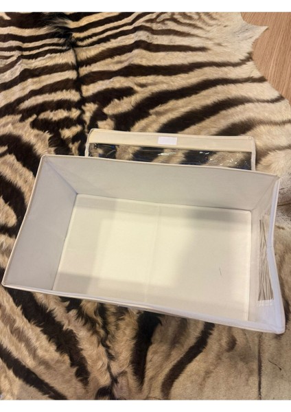 Hurc Bej 44 x 25 x 20 cm Karton Destekli Kapaklı fiyatları