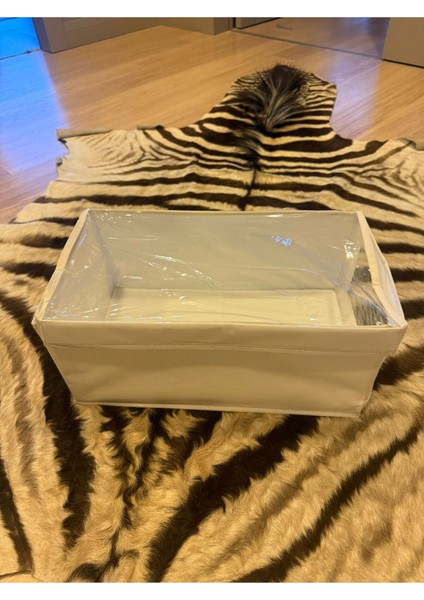 Hurc Bej 44 x 25 x 20 cm Karton Destekli Kapaklı fırsatları