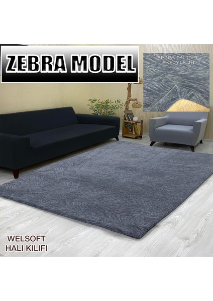 Yakamoz Model Kumaştan Welsoft Lastikli Halı Örtüsü