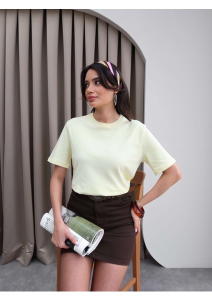 Bisiklet Yaka T-Shirt