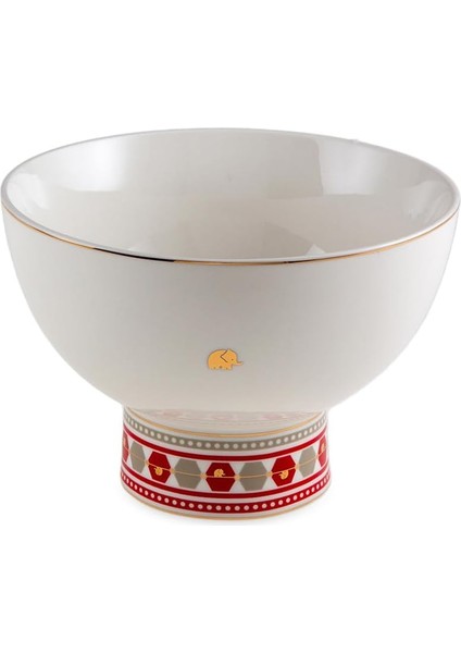 Hollie Yılbaşı Ayaklı Kase 18 cm
