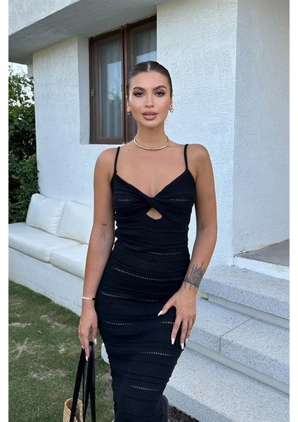 Darcy Ajurlu Cut Out Elbise 2769