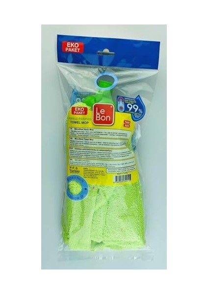 Havlu Paspas/towel Mop Eko Paket 1'li Ultra Mikrofiber