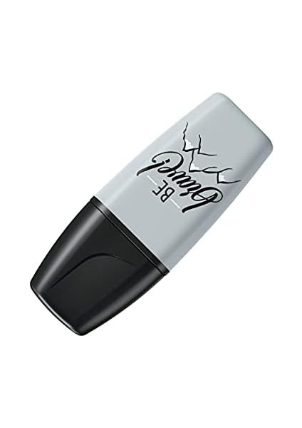 Boss Mini Pastellove - 2.0 Fosforlu Kalem - Gri