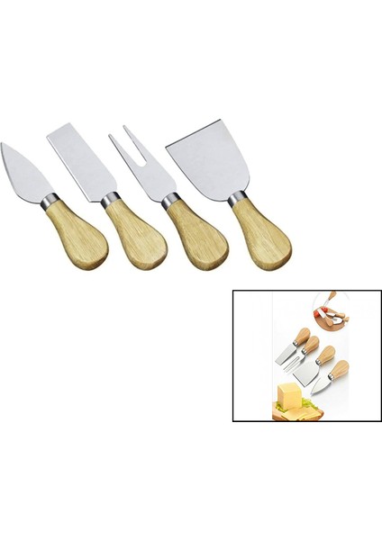 4 Parça Peynir Bıçak Seti Cheese Kinfe Set