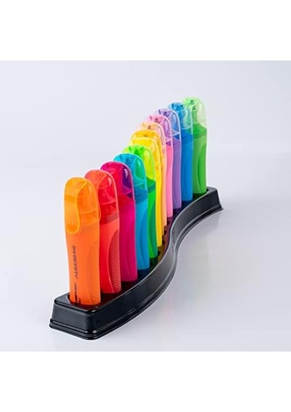 Berry Fosforlu Kalem, 12 Renkli Set