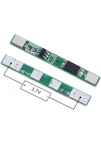 3.7V 3A Bms Koruma Kartı Batarya Şarj Modül 18650 Li-Ion Lipo