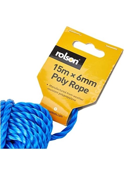 44262 15 M x 6 mm Poly Rope