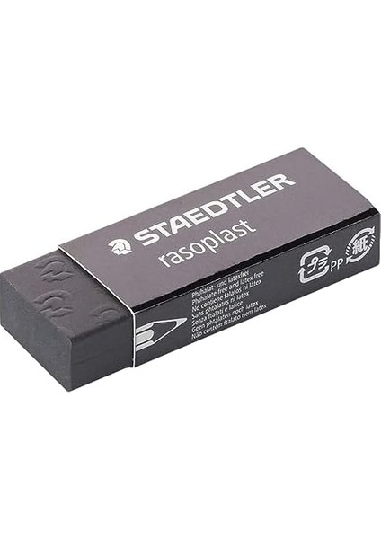 526 B209 Rasoplast Siyah Silgi 65X23X13 mm