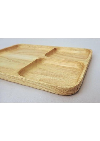 High-Tech Bambu Atıştırmalık Tabağı, Kahvaltı Sunum Tabağı, Çay Saati Tepsi, Atıştırmalık Köşesi, Mini Bahçe Sunum Tabağı, 3 Bölmeli Sunum Tabağı