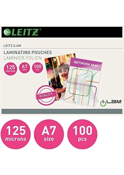 Laminasyon Poşeti A7 125 Mikron