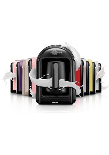Hatır Mod Türk Kahvesi Makinesi 20 Shiny Black