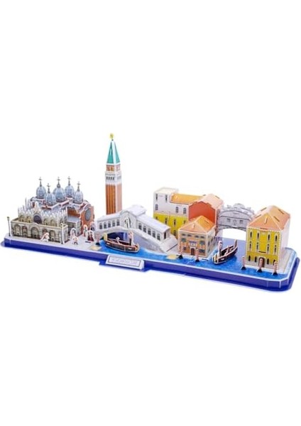 3D Puzzle CUB/MC269H City Line - Venedik - Italya